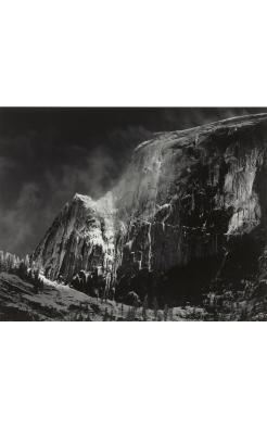 Ansel Adams, Half Dome, Blowing Snow, Yosemite National Park, CA, c. 1955 Ansel Adams, Half Dome, Blowing Snow, Yosemite National Park, CA, c. 1955