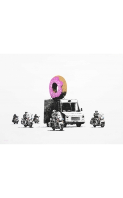 Banksy, Donut (Strawberry), 2009 Banksy, Donut (Strawberry), 2009