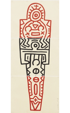 Keith Haring, Totem, 1989 Keith Haring, Totem, 1989