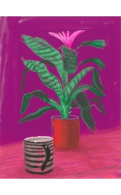 David Hockney, Striped Mug, 2010 David Hockney, Striped Mug, 2010