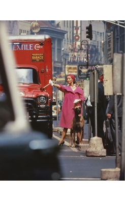 William Klein, Dolores wants a taxi, New York (Vogue), 1958 William Klein, Dolores wants a taxi, New York (Vogue), 1958