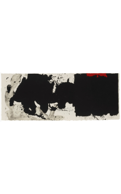 Robert Motherwell, Black with No Way Out, from El Negro, 1983 Robert Motherwell, Black with No Way Out, from El Negro, 1983