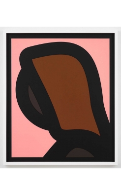 Julian Opie, Paper Head I, 2019 Julian Opie, Paper Head I, 2019