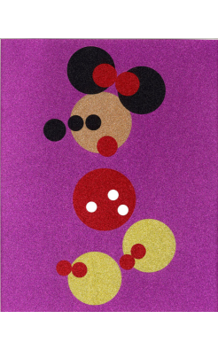 Damien Hirst, Minnie (Pink Glitter), 2016 Damien Hirst, Minnie (Pink Glitter), 2016