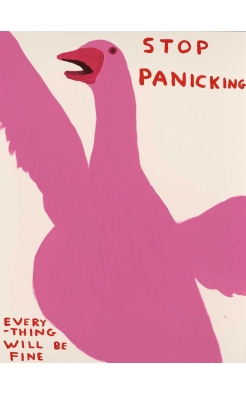 David Shrigley, Stop Panicking, 2021 David Shrigley, Stop Panicking, 2021