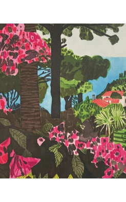 Jonas Wood, Summer, from Four Landscapes, 2020 Jonas Wood, Summer, from Four Landscapes, 2020