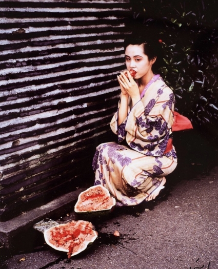 Nobuyoshi Araki, Woman with Watermelon, 1991 Nobuyoshi Araki, Woman with Watermelon, 1991