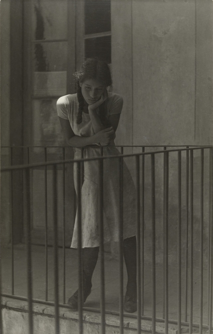 Manuel Alvarez Bravo, Girl on Balcony Manuel Alvarez Bravo, Girl on Balcony