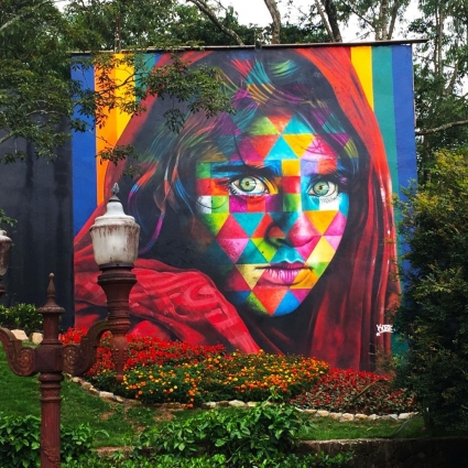 Eduardo Kobra, Afghan Girl, 2016 Eduardo Kobra, Afghan Girl, 2016