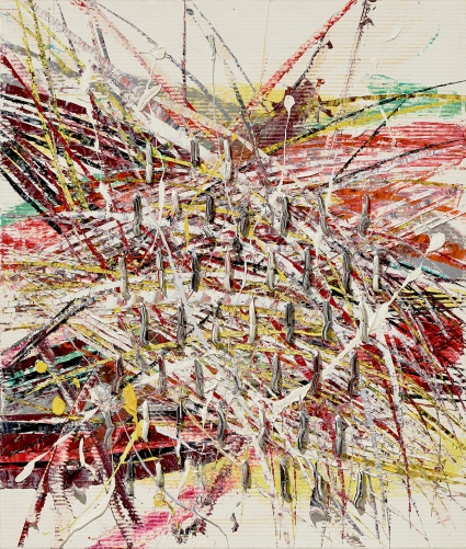 Mark Grotjahn, Untitled Abstract Mark Grotjahn, Untitled Abstract