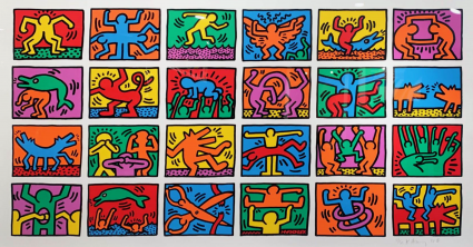 Keith Haring, Mural Keith Haring, Mural