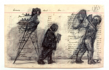 William Kentridge, Zeno Writing William Kentridge, Zeno Writing