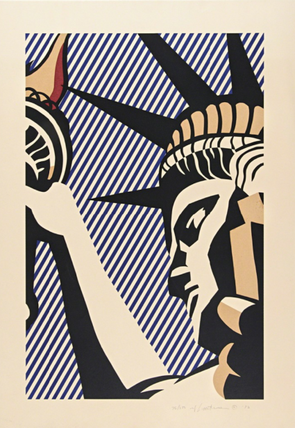 Roy Lichtenstein, I Love Liberty, 1982 Roy Lichtenstein, I Love Liberty, 1982