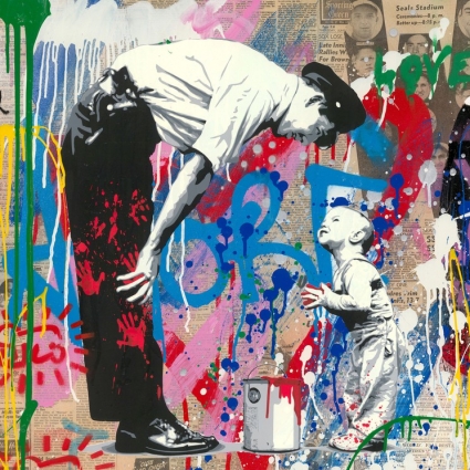 Mr Brainwash, Not Guilty, 2019 Mr Brainwash, Not Guilty, 2019