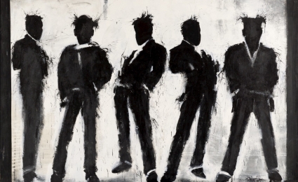 Richard Hambleton, Five Shadow Figures, 2003 Richard Hambleton, Five Shadow Figures, 2003