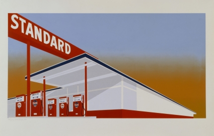 Ed Ruscha, Gas Station Ed Ruscha, Gas Station