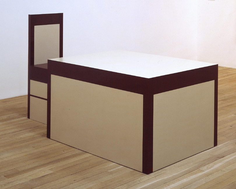 Richard Artschwager, Table and Chair