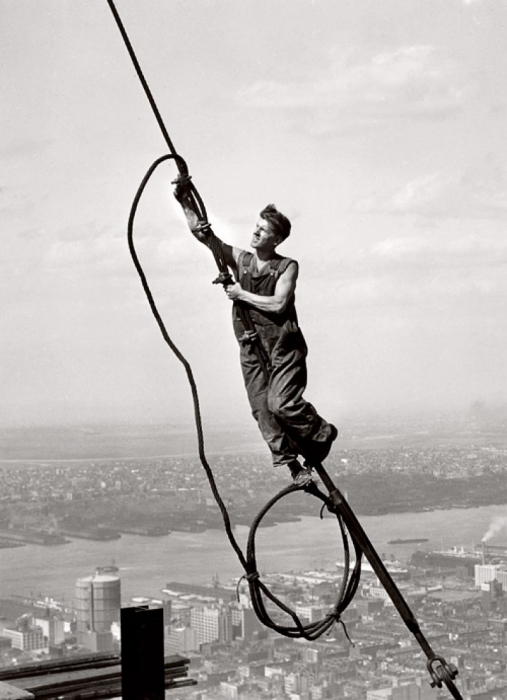 Lewis Hine, The Sky Boy Lewis Hine, The Sky Boy