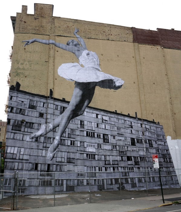 JR, Les Bosquet, 2015 JR, Les Bosquet, 2015