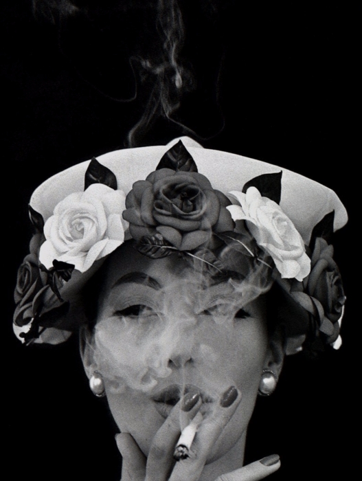 William Klein, Hat and Five Roses, Vogue, Paris, 1956 William Klein, Hat and Five Roses, Vogue, Paris, 1956